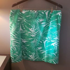 Talbot's tropical skirt